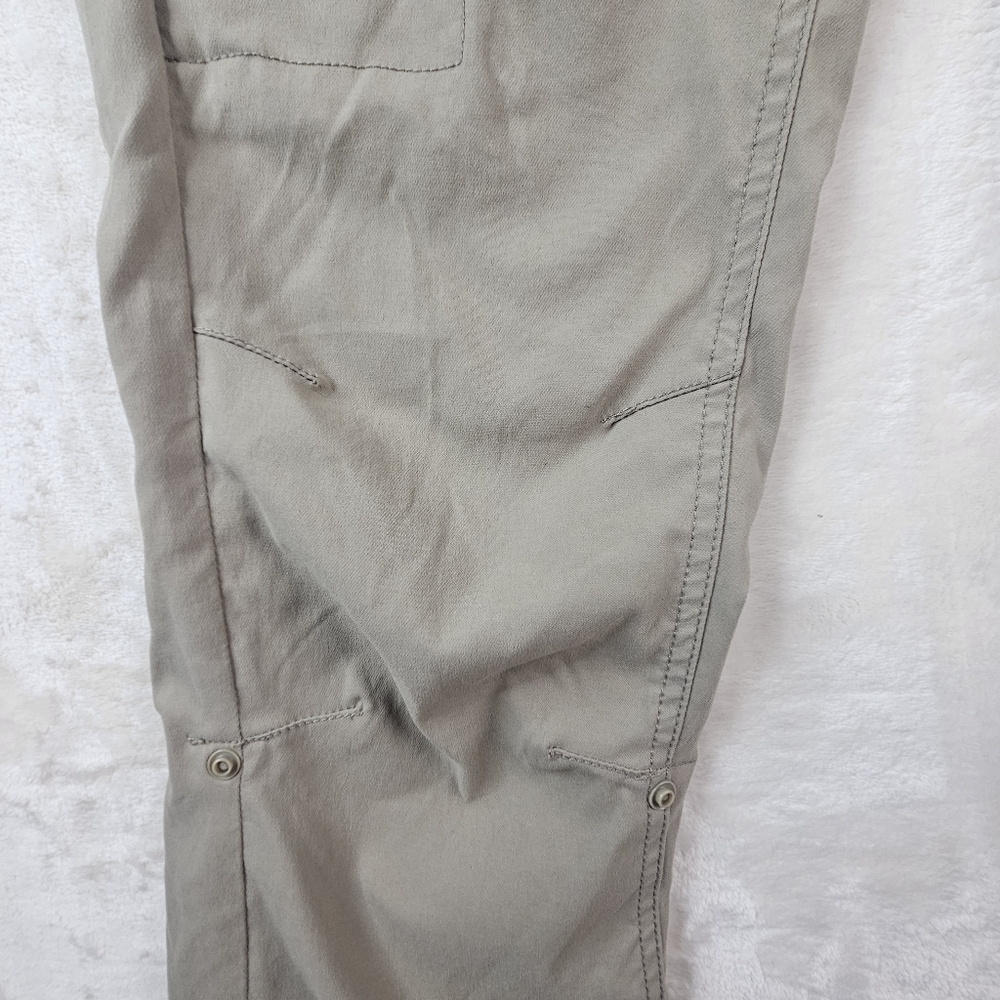 Prana Hiking Pants light weight Women’s 6 Outdoor Travel Walk Cargo Khaki - Picture 6 of 12